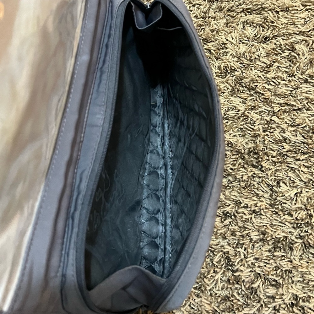 Vera Bradley Quilted Black Travel Bag - Picture 5 of 6